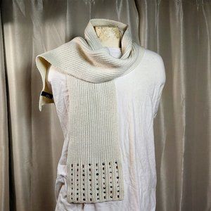 MIXIT Jeweled Oblong Knit Scarf NWOT